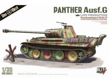 DAS WERK DW35041 1/35 Panther Ausf. G Late Production