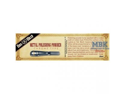DAS WERK Metal Polishing Powder Chrome Type