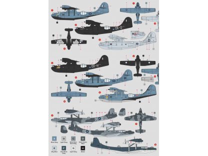 DK DECALS 1/72 Do-24 & Catalina in RAAF and NEIAF