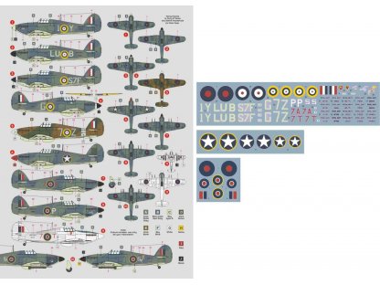 DK DECALS 1/72 Sea Hurricane (10x camo)