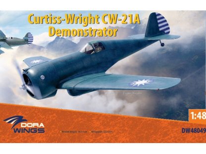 DORA WINGS 1/48 Curtiss-Wright CW-21A Demonstrator