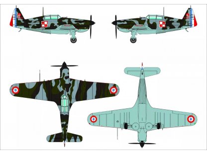 DORA WINGS 1/48 Morane Saulnier MS.406.C1 Battle of France