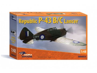 DORA WINGS 1/48 Republic P-43 B/C Lancer