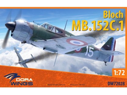 DORA WINGS 1/72 Bloch MB.152C.1