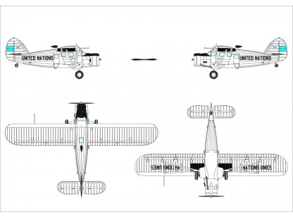 DORA WINGS 1/72 Noorduyn Norseman Mk.IV