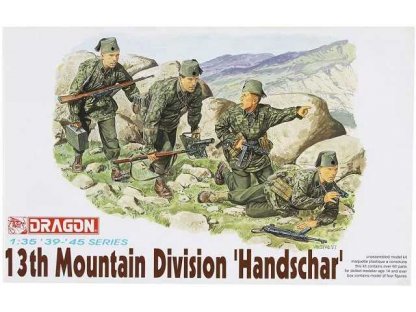 DRAGON 1/35 13th MOUNTAIN TROOP HANDSCHAR 