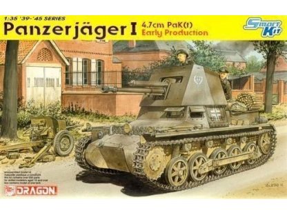 DRAGON 1/35 4.7cm Panzerjager I Early Production