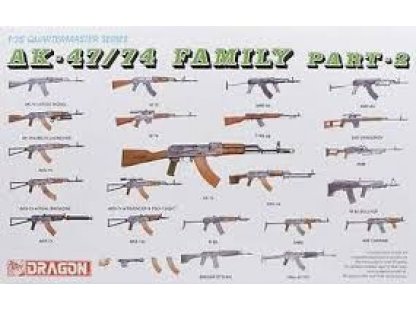 DRAGON 1/35 AK-47/74  Family Pt.2
