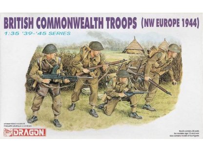 DRAGON 1/35 BRITISH COMMONWEALTH TROOPS (NW EUROPE 1944)