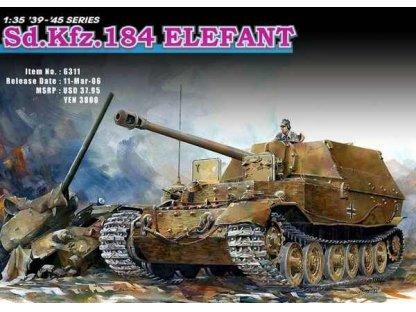 DRAGON 1/35 Elefant Premium   