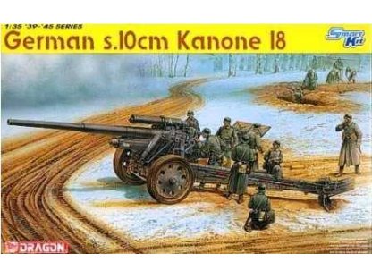DRAGON 1/35 German 10cm Kanone 18