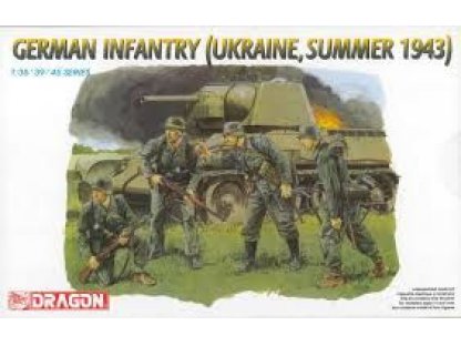 DRAGON 1/35 GERMAN INFANTRY (UKRAINE 1943)