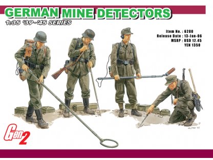 DRAGON 1/35 German Mine Detectors  