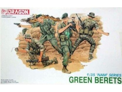 DRAGON 1/35 Green Berets Vietnam era