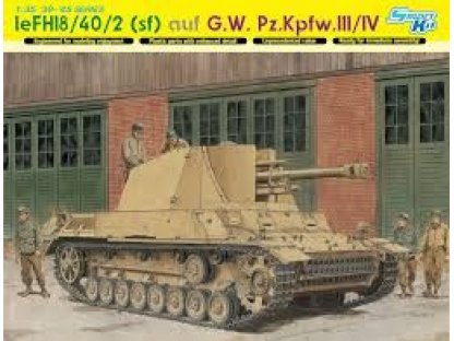 DRAGON 1/35 leFH18/40/2(Sfl) AUF GW Pz.III/IV