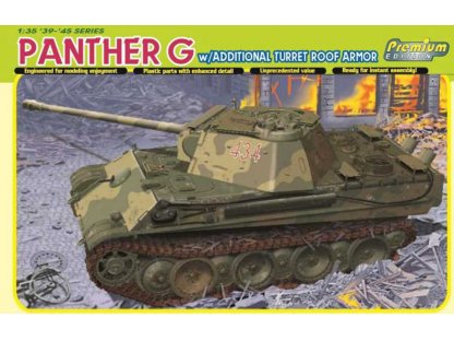 DRAGON 1/35 PANTHER G w/TURRET ROOF ARMOR 