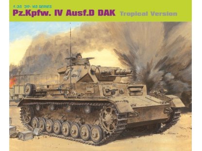 DRAGON 1/35 6976 Pz.Kpfw.IV Ausf.D DAK (PREMIUM) 