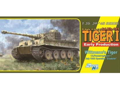 DRAGON 1/35 Sd.Kfz. 181 Tiger I Early Production Wittmanns Tiger