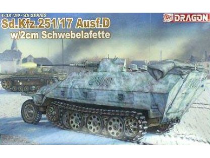 DRAGON 1/35 Sd.Kfz.251/17 Ausf.D w/2cm SCHWEBELAFETTE