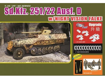 DRAGON 1/35 Sd. Kfz. 251/22 Ausf. D w/ Night Vision Falke 1/35