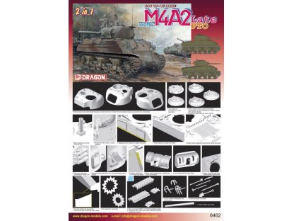 DRAGON 1/35 US Marines M4A2(W) Sherman