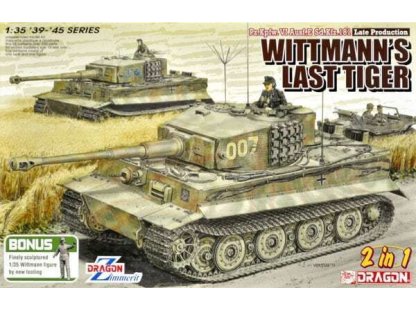 DRAGON 1/35 Wittmann Last Tiger I, Pz.Kpfw.VI Tiger