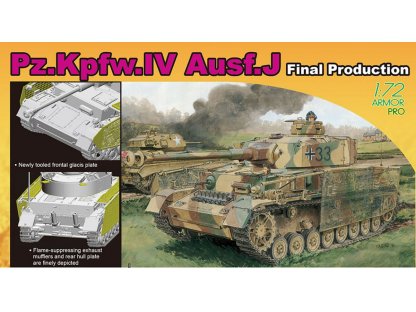 DRAGON 1/72 Pz.Kpfw.IV Ausf.J Final Production
