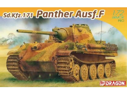 DRAGON 1/72 Pz.Kpfw V Ausf. F Panther Sd.Kfz.171