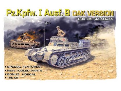 DRAGON 6207 1/35 Pzkpfw. I Ausf. B DAK Version 