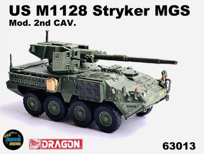 DRAGON ARMOR 1/72 US M1128 Stryker MGS Mod. 2nd CAV.