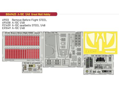 ED BIGED 1/48 A-10C Thunderbolt II for GWH