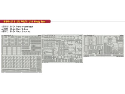 ED BIGED 1/48 B-24J Liberator PART II for HBB