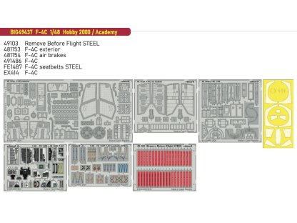 ED BIGED 1/48 F-4C Phantom II for ACA/H2000