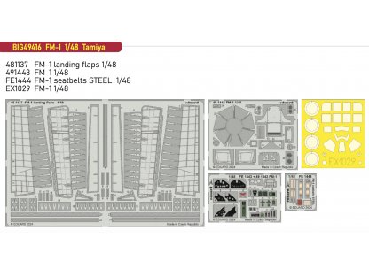 ED BIGED 1/48 FM-1 Wildcat for TAM