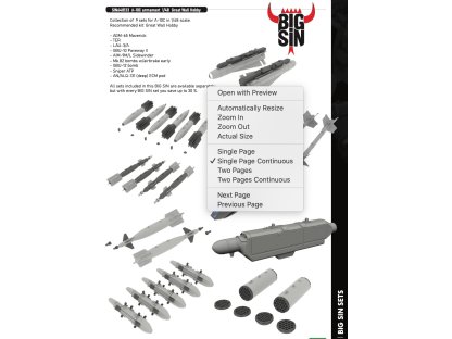 ED BIGSIN 1/48 A-10C armament for GWH