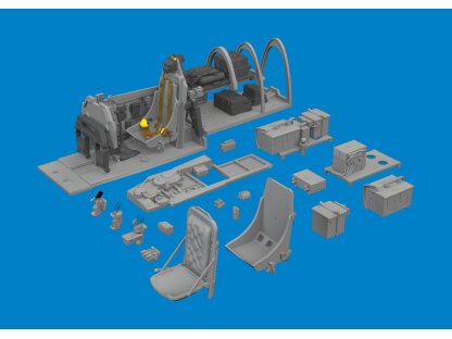 ED BRASSIN 1/48 P-51B Mustang Malcolm Hood canopy cockpit for EDU