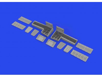 ED BRASSIN 1/72 P-51D Mustang gun bays PRINT for EDU