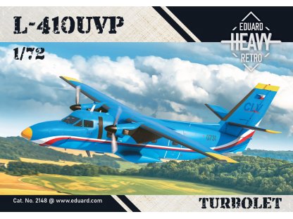 ED LIMITED 1/72 L-410UVP TURBOLET Heavy Retro