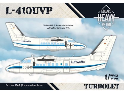 ED LIMITED 1/72 L-410UVP TURBOLET Heavy Retro