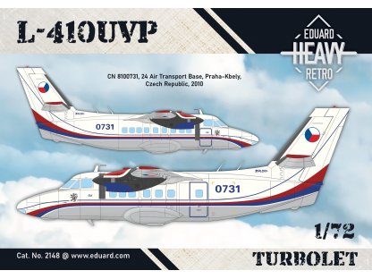 ED LIMITED 1/72 L-410UVP TURBOLET Heavy Retro