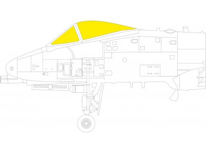 ED MASK 1/48 A-10C Thunderbolt II for GWH