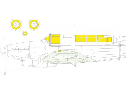 ED MASK 1/48 Fulmar Mk.II TFace for TRU