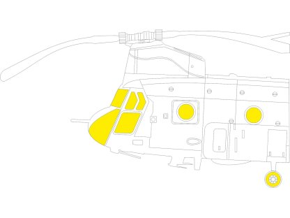 ED MASK 1/72 Chinook HC.1 forAIR