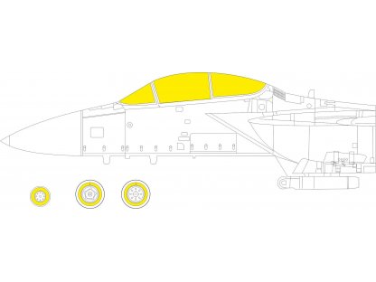 ED MASK 1/72 F-15J for FINEMOLDS