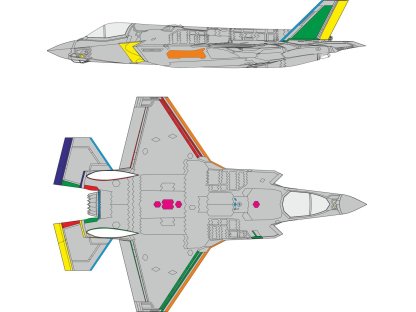 ED MASK 1/72 F-35B Lighting II RAM coating for TAM