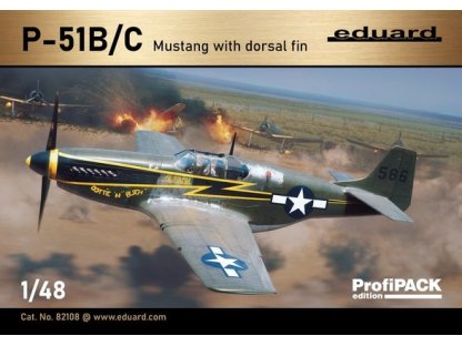 ED PROFIPACK 1/48 P-51B/C Mustang w/ dorsal fin