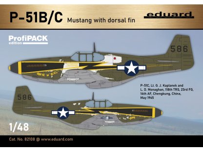 ED PROFIPACK 1/48 P-51B/C Mustang w/ dorsal fin