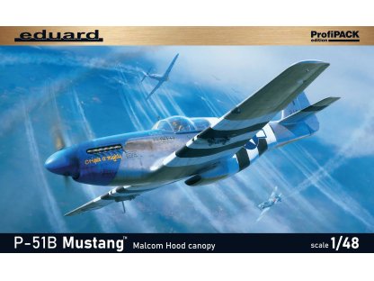 ED PROFIPACK 1/48 P-51B Mustang Malcolm Hood canopy 