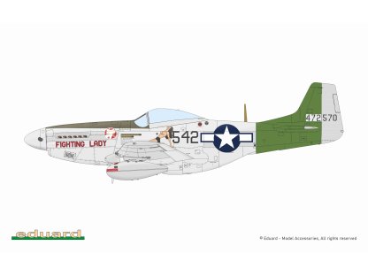 ED PROFIPACK 1/72 P-51D Mustang 