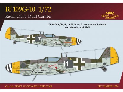 ED ROYAL CLASS 1/72 ME 109G-10 G-14/AS